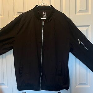 Men's Black Bomber Jacket by